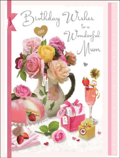 Picture of BIRTHDAY WISHES TO A WONDERFUL MUM